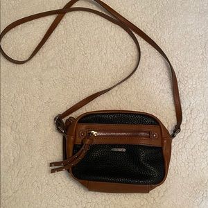 Gently used Chaps Crossbody bag - black